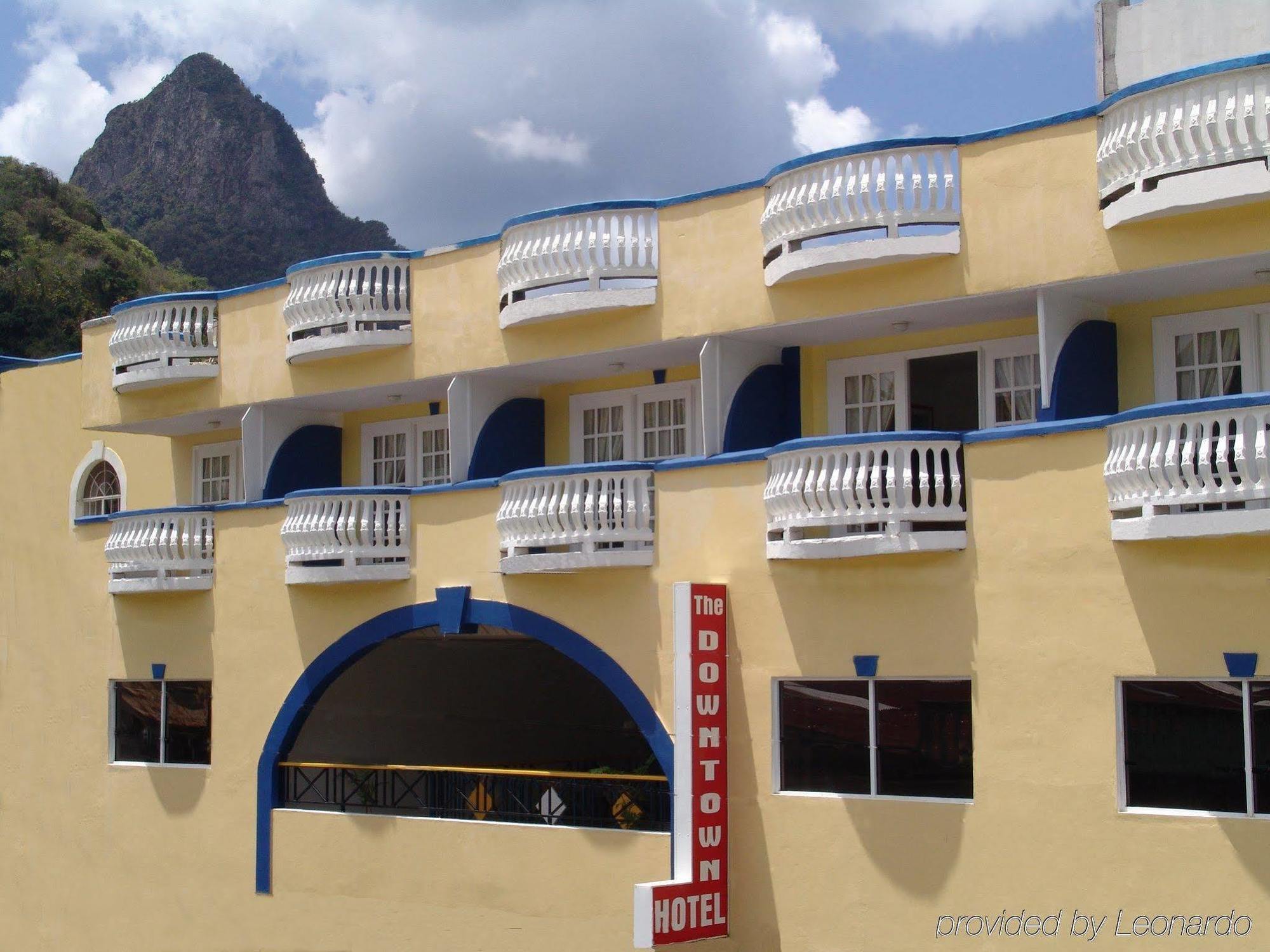 The Downtown Hotel Soufrière Exterior foto